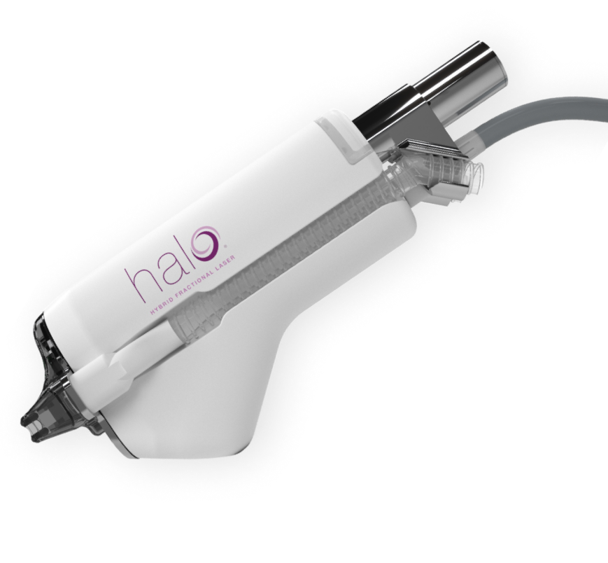 HALO hybrid fractional laser device
