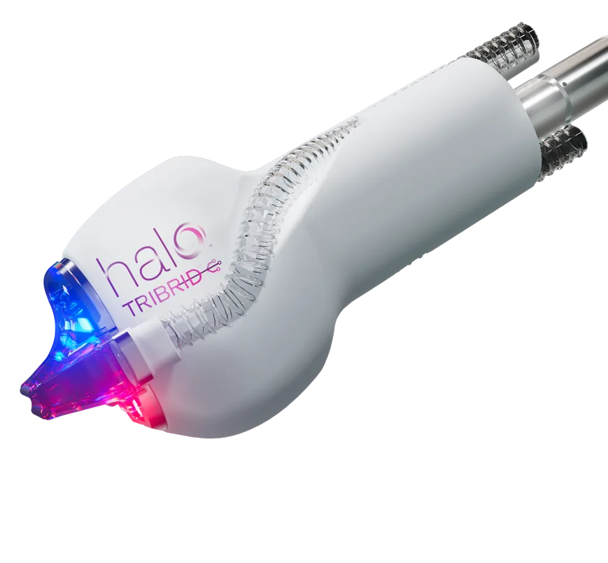 HALO TRIBRID triple-wavelength laser
